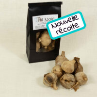 Ail noir têtes, origine Charente 150 g.